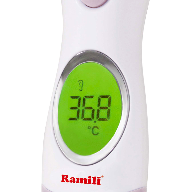 Инфракрасный ушной и лобный термометр Ramili ET3030, 4 в 1  